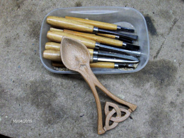 Spoon created at Mens Shed